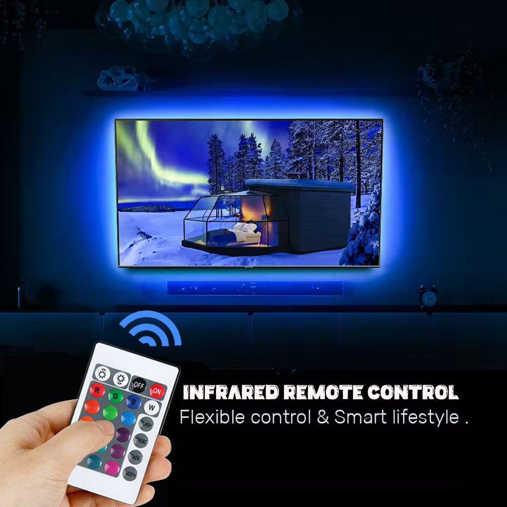 Tira de luces LED RGB 5V TV ti - Gaming Accessories For Room reseña y precio
