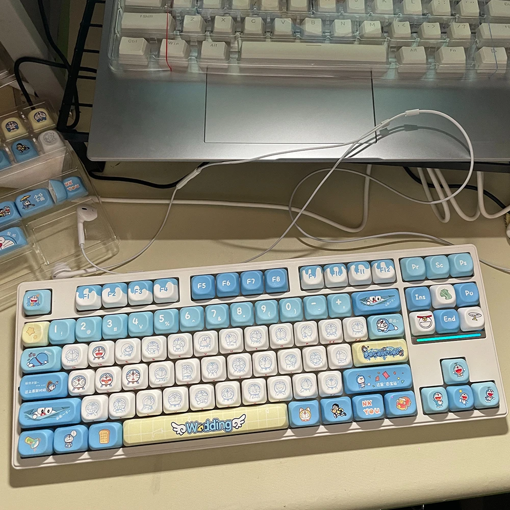 Teclas originales de Doraemon, - Gaming Accessories Aesthetic reseña y precio